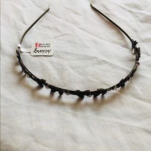 SALE 3 for $15 Icing Brown Embellished Headband